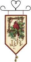 Dimensions Набор для вышивания Cardinal Joy Mini Banner 25 х 13 см (08822)