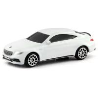 Машина металлическая Uni-Fortune RMZ City 1:64 Mercedes-Benz C63 S AMG Coupe 2019, белый 344991S-WH