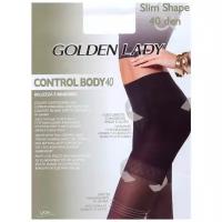 Колготки Golden Lady Колготки корректирующие Golden Lady Control Body 40, набор (2 шт.), 40 den, с ластовицей, с шортиками, 2 шт