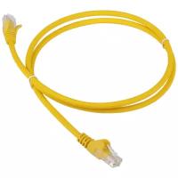 Патч-корд Lanmaster LAN-PC45 RJ-45 (m) - RJ-45 (m) CAT5e U/UTP, 2 м, 1 шт., желтый