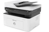 МФУ лазерное HP Laser MFP 137fnw, ч/б, A4, белый/черный