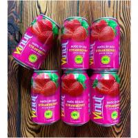 Напиток сокосодержащий Vinut Strawberry со вкусом Клубники / 6 банок по 330 мл