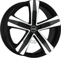 Диск колесный MAK Stone 5 6.5xR16 5x108 ET46 ЦО65.1 чёрный глянцевый с полированной лицевой частью F65605TBM46GG3X