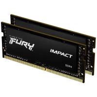 Оперативная память Kingston FURY Impact 64 ГБ (32 ГБ x 2 шт.) DDR4 3200 МГц SODIMM CL20