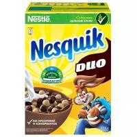 NESQUIK DUO Готовый шоколадный завтрак, обогащенный витаминами и минеральными веществами 375 г