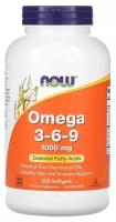 Now foods Omega 3-6-9 1000 мг 250 капсул