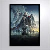 Постер в раме/Марвел Тор 2 Царство тьмы Обои Marvel Thor: The Dark World