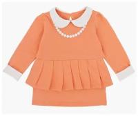 Платье Mini Maxi, размер 92, оранжевый, розовый