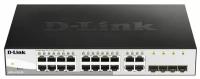 D-Link DGS-1210-20/F2A Настраиваемый коммутатор WebSmart с 16 портами 10/100/1000Base-T и 4 комбо-портами 100/1000Base-T/SFP