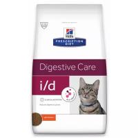 Сухой диетический корм для кошек Hill's Prescription Diet i/d Digestive Care при расстройствах пищеварения, жкт, с курицей, 1,5 кг