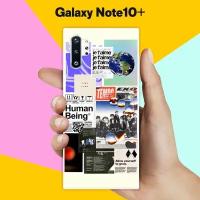 Силиконовый чехол на Samsung Galaxy Note 10+ Pack 3 / для Самсунг Галакси Ноут 10 Плюс
