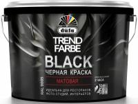 Краска Dufa Trend Farbe Black, RAL 9005 (черная), 5 л