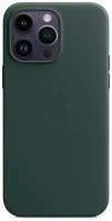 Чехол Apple iPhone 14 Pro Max Leather Case with MagSafe, forest green (MPPN3FE/A)