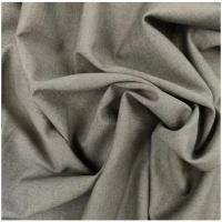 Ткань костюмная шерсть (серый) 96% шерсть,4% эластан, 50 см * 155 см, италия