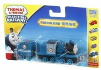 Паровозик Thomas & Friends металлический с вагоном герои мультфильмов Томас и его друзья COLLECTIBLE RAILWAY FERDINAND BHR84