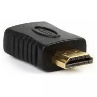 Переходник/адаптер SmartBuy HDMI(M) - HDMI(F), A113, 1 шт., черный