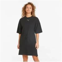 Платье, PUMA HER Tee Dress, Женское, размер XL; Black