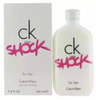 Туалетная вода Calvin Klein женская CK One Shock For Her 100 мл
