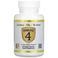 Капсулы California Gold Nutrition Immune 4, 60 шт