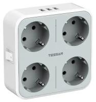 Сетевые фильтры TESSAN TS-302-DE Grey