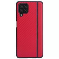 Чехол G-Case Carbon для Samsung Galaxy A22 4G, красный