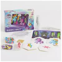 Мозаики Hasbro Аквамозаика с декорациями, My little pony, 4 фигурки