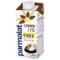 Сливки Parmalat ультрапастеризованные 11%, 200 мл