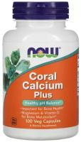Капсулы NOW Calcium Coral Plus, 210 г, 100 шт