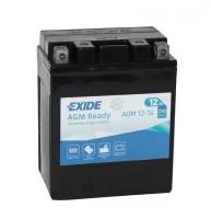 Аккумуляторная батарея EXIDE AGM [12V 12Ah 210A] EXIDE AGM12-14 | цена за 1 шт