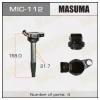 Катушка зажигания Masuma, 1ZRFE, 2ZRFE, NZE14#. ZRE14#. NZE15#. NCP11# MASUMA MIC112