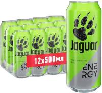 Энергетический напиток Jaguar Live, 0.5 л, 12 шт