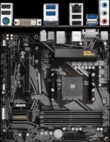 Материнская плата Gigabyte B550M DS3H Socket-AM4 AMD B550 4xDDR4, 4xSATA3, RAID, 2xM.2, 2xPCI-E16x, 4xUSB3.2, DVI-D, HDMI, Glan, mATX Ret