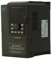 Частотный преобразователь ESQ-760-2S-0022 2,2 кВт 220В / Преобразователь частоты 2,2 кВт