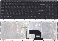 Клавиатура для Sony Vaio SVE1512H1RB черная с подсветкой