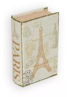 Шкатулка-книга 17 х 11 х 5 см Любовь в Париже (арт: BBK-01-061)