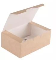 Упаковка для фаст-фуда ECO FAST FOOD BOX S (115*75*45). В упаковке 600 шт