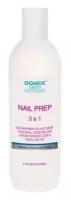 Domix, Обезжириватель для ногтей Nail Prep 3 в 1, 500 мл