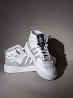 Кроссовки adidas, размер 6.5US (37RU), серый, белый