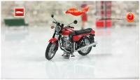 Ява-350-638, модель мотоцикла Jawa-350 в масштабе 1:43, сувенир размером 4 см