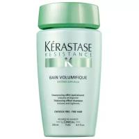 Шампунь Kerastase Resistance Bain Volumifique, Уплотняющий Шампунь-ванна для устойчивого объема и легкости тонких волос, 250 мл