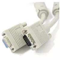 Кабель удлинитель для монитора VGA 15m/15f 10.0м