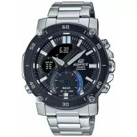 Наручные часы CASIO Edifice ECB-20DB-1A, черный, серебряный