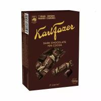 Конфеты из темного шоколада Karl Fazer Dark chocolate, 150 г (Финляндия)