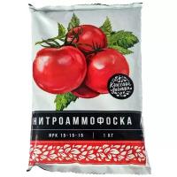 Удобрение минеральное Нитроаммофоска N-15%. P2O5-15%. K2O-15%. 1 кг