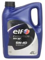 Моторное масло ELF Evolution 900 NF 5W40, 4L