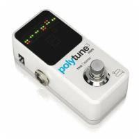 Хроматический тюнер TC ELECTRONIC POLYTUNE 3 MINI с полифоническим режимом и отключаемым буфером