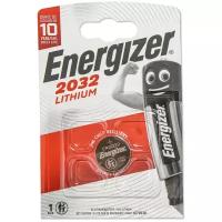 Батарейки, аккумуляторы Energizer Батарейка-таблетка CR-2032 Energizer, блистер, цена за 1 шт