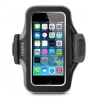 Спортивный чехол на руку Belkin Slim-Fit Plus Armband Black для iPhone 6/7/8/SE 2020 черный F8W499btC00