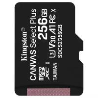Карта памяти 256Gb - Kingston Canvas Select Plus MicroSDXC U