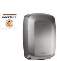 Сенсорная сушилка для рук Mediclinics Machflow Plus M19ACS, сенсорная, с крышкой из нержавейщей стали AISI 304, поверхность: матовая